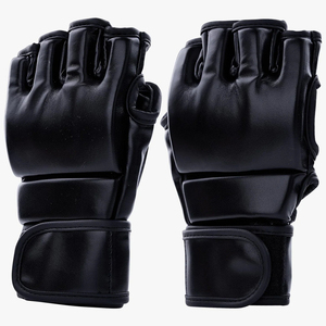 Guantes Deportivos de Piel Sintética PU para MMA, Guantes para Saco de Arena de Muay Thai, Guantes Deportivos de Medio Dedo al por Mayor - Product Image 3