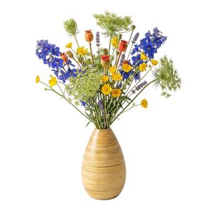 Jarrones de Bambú Natural Hechos a Mano, Porta Flores Decorativos para Decoración del Hogar, Proveedor Mayorista con Servicio Personalizado - Product Image 3