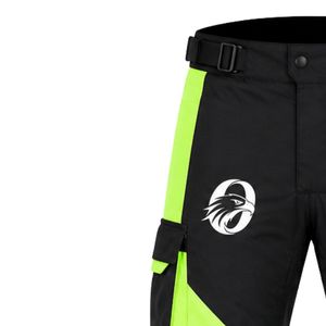 Black Neon <b>Green</b> Motorbike Pants for Men Motorcycle Protective Riding Trousers Durable Biker Gear Racing Adventure Outdoor We - Product Image 4