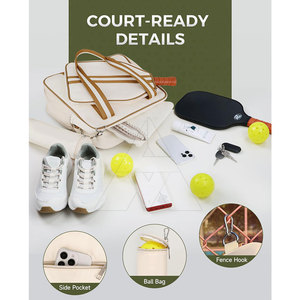 Service OEM, vente en gros de sacs de pickleball, meilleur design, sacs de pickleball légers, sacs de pickleball de couleur unie - Product Image 2