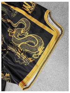 Pantalones Cortos de Boxeo para Hombre, Estampado Satinado, Cintura Elástica, Transpirables, de Secado Rápido, Ligeros, para Entrenamiento de Gimnasio y Kickboxing - Product Image 5