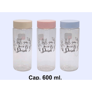 ขวดน้ำพลาสติกแบบกำหนดเอง 500-600 มล. พิมพ์ลายสกรีน ขวดกีฬา สำหรับของขวัญองค์กร ของฝากเดินทาง  ขั้นต่ำในการสั่งซื้อน้อย - Product Image 4
