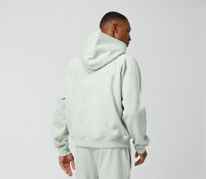 Custom Logo Oversized Hoodie <b>Men</b> Hooded Heavyweight Distressed Cotton Fleece Sweatshirt <b>Pullover</b> OEM Autumn Wear Wholesale - Product Image 6