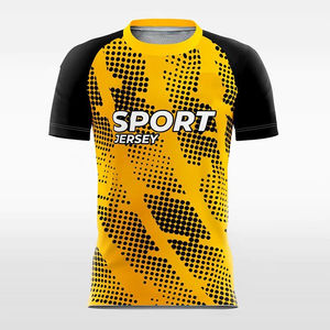 Venta al por Mayor de Conjuntos de Camisetas de Fútbol Personalizadas para Hombre, Manga Corta, con Nombre del Equipo y Letras, de Secado Rápido, Malla 100% Poliéster - Product Image 6