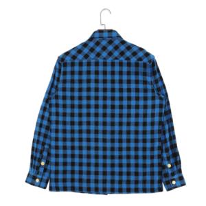 Chemises en flanelle à manches longues à carreaux pour hommes, personnalisables et de haute qualité - Product Image 1