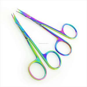 Tijeras de Manicura Profesionales de Titanio Ruso Dazzy al por Mayor, Punta Curva, para Pedicura, Precio Económico, Herramienta de Belleza - Product Image 4