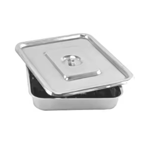 2 Plateaux Chirurgicaux Médicaux Manuels en Acier Inoxydable 201 Certifiés CE, Instruments Dentaires Stérilisés en Métal – Lot de 2 - Product Image 4