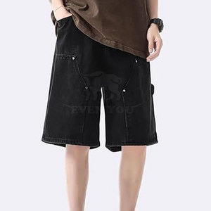Shorts Vaqueros de Estilo Casual para Hombre con Diseño Holgado a un Precio Razonable - Product Image 5