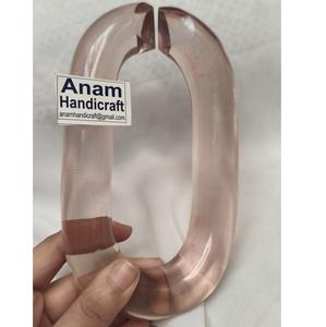 Customized Modern Acrylic Chain Wall Accents Handmade Modern <b>Ornamental</b> Resin Hanging for Home Decor Diwali Festival Ready - Product Image 1