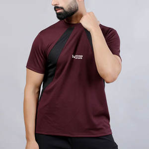 T-shirts pour hommes de qualité supérieure à prix abordable, coupe classique, service OEM, t-shirts décontractés pour hommes, coupe ajustée, manches courtes - Product Image 3