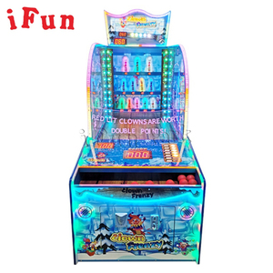 Machine d'arcade à monnayeur pour jeux de tir à la balle de clown et de rachat de tickets, de l'usine chinoise de jeux, vente en gros - Product Image 3