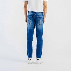 Jeans Ajustados de Diseño Personalizado para Hombre, Pantalones Vaqueros Casuales de Estilo Urbano, Transpirables, Elásticos y Ajustados - Product Image 4