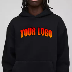 Sudaderas con Capucha Bordadas con Logotipo Personalizado de Alta Calidad, Sudaderas Extra Grandes y Gruesas de Algodón y Poliéster - Product Image 2