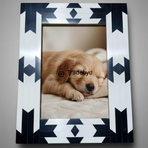 Marco de Fotos Decorativo de Lujo con Incrustaciones de Hueso, Hecho a Mano, Acabado Brillante de Primera Calidad, por Tradebyd - Product Image 3