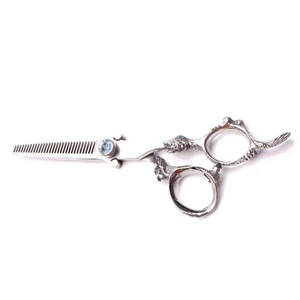 ชุดกรรไกรตัดผมมือซ้ายใบมีดคมสแตนเลสอย่างดีสำหรับร้านทำผม และชุดกรรไกรซอยผม - Product Image 6