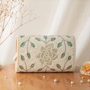 Pochette perlée de créateur, prix de gros, élégante pochette pour femme pour mariage, fête et occasions festives par M/S SHAAD HANDICRAFTS - Product Image 3