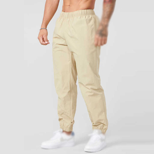 Pantalones Deportivos de Diseño Nuevo y Buena Calidad, Cintura Alta, Tejido de Peso Medio, para Hombre, Fitness, Impresión Personalizada, Pedidos al por Mayor - Product Image 3