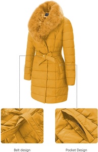 แจ็คเก็ตหนังกันหนาวขนเป็ดสำหรับผู้หญิง,เสื้อโค้ทแจ็คเก็ตทำจากไวนิลบับเบิลสีดำแบรนด์หรู - Product Image 4