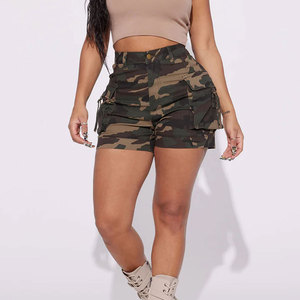 <b>Women</b> Light Blue <b>Denim</b> Straight <b>Knee</b> <b>Length</b> <b>Shorts</b> Mid Waist Casual Summer Vintage Loose Fit Button Detail Washed Premium <b>Denim</b> - Product Image 1