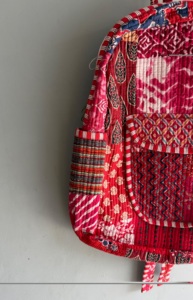 Sac à dos bohème en coton avec motif géométrique, plusieurs poches, fermeture à glissière, 15 pouces, sac à dos unisexe souple pour la journée, cadeau - Product Image 3