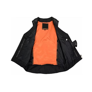 Nuevo Chaleco de Cuero para Mujer, Estilo Motero, de Alta Calidad, con Detalles Metálicos, Chaleco de Motociclista - Product Image 3