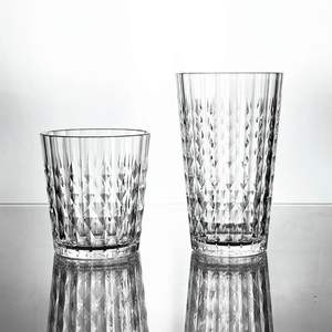 Gobelet à eau incassable en acrylique taillé au diamant, 19 oz - Product Image 5