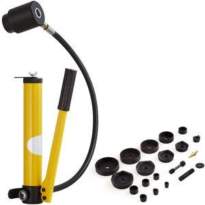 Kit di Utensili Idraulici KO da 15 Tonnellate, Set di Tagliatori per Fori da 4 Pollici, 10 Pezzi, Utensili per Taglio e Formatura di Lamiere Metalliche - Product Image 6