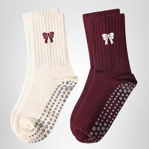 Pilates <b>Socks</b> With <b>Grips</b> for Women Cute Non Slip Crew Gripper Yoga <b>Sock</b>-Grippy Sticky for Hospital/Dance Barre/Workout - Product Image 1