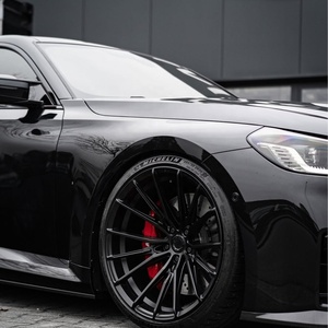 Rines Deportivos Negros Brillantes Personalizados Forjados 5x112 5x120 18 19 20 21 22 23 24 Pulgadas para bmw G80G82 F90M3 F80M4 F82M5 F10Z4 E89 - Product Image 1