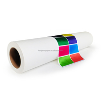 Meilleur taux de transfert, papier de sublimation à jet d'encre blanc pur vierge de 29 g/m² à 100 g/m² pour impression numérique