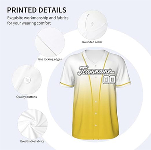 เสื้อเบสบอลผ้าฝ้ายออร์แกนิค 100% คุณภาพสูง ลดราคาพิเศษประจำปี 2026 ออกแบบโลโก้ได้ตามต้องการ สำหรับทีม  ใส่ได้ทั้งชายและหญิง แห้งเร็ว คอวี รับผลิตแบบ OEM ODM - Product Image 6