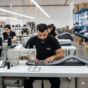 Cinturón de Levantamiento de Pesas de Cuero Rexfit para Hombre, para Entrenamiento en Gimnasio, Soporte para Peso Muerto y Sentadillas, Cierre de Hebilla Resistente - Product Image 5