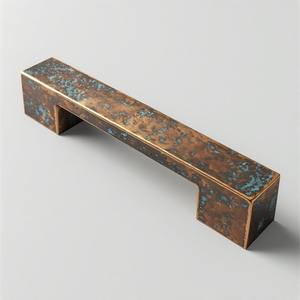 Manija de puerta metálica de alta resistencia adecuada para edificios comerciales y espacios públicos - Product Image 3