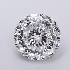 Diamante cultivado en laboratorio de corte portugués de 3.04 ct E VVS2, piedra suelta con excelente pulido, multifacetas, ecológica, para anillo personalizado. - Product Image 1