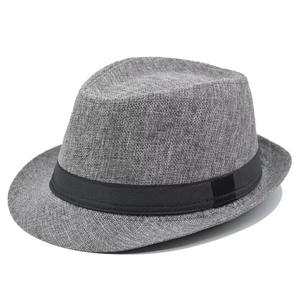 Sombrero Fedora de Poliéster a la Moda para Hombre y Mujer, Estilo Clásico, Casual, de Ala Ancha, Gorra Jazz - Product Image 1