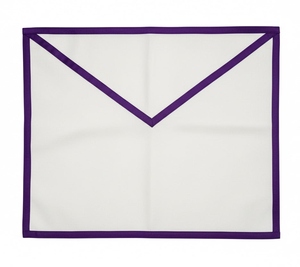 Delantal Masónico Fellowcraft con Alfabeto Masónico, Delantal Ceremonial de Cuero Premium Bordado a Mano, Delantal para Logia Azul, OEM ODM Venta al por Mayor - Product Image 5