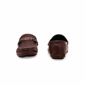 Mocassin formel café pour garçons Mocassin café élégant pour garçons pour occasions formelles - Product Image 2