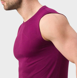 Camisetas sin Mangas para Hombre con Logotipo Personalizado, Precio al por Mayor, Camiseta sin Mangas para Hombre de la Mejor Calidad, Transpirable, Informal Elegante, Tejida en Poliéster/Algodón para Venta en Línea - Product Image 3