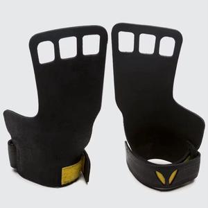 Custom Gymnastic <b>Leather</b> Grip <b>Leather</b> Palm <b>Protectors</b> Hand Grips Weight Lifting Type Hand Grips Weightlifting Straps - Product Image 2