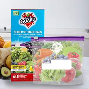 Lot de 40 sacs de conservation robustes à fermeture éclair pour trier et conserver les aliments - Product Image 6