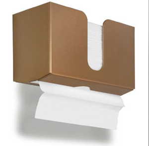 Distributeur de serviettes en papier commercial mural blanc moderne avec système de tirage central. Disponible à prix de gros. - Product Image 4