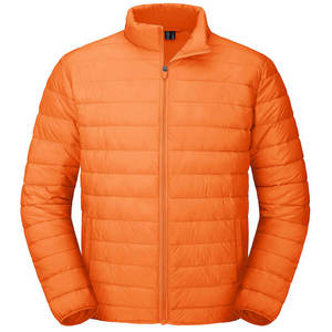 Custom High Quality Hooded Men's Waterproof Eco-Friendly <b>Puffer</b> <b>Jacket</b> with Stand Collar Front Logo Windproof Winter for Adults - Product Image 5