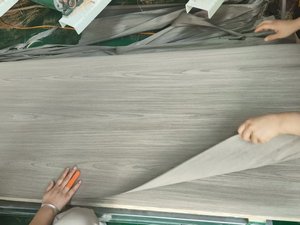 Thiết kế màu Xám Sồi Veneer bền hoàn nguyên gỗ Veneer cho đồ nội thất cửa tủ - Product Image 4