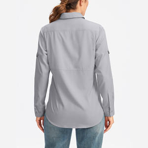 Camisetas de pesca de alta calidad con servicio personalizado, tela de poliéster y spandex, diseño increíble, camisetas de pesca para mujer. - Product Image 3