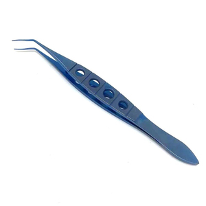 Pinces manuelles réutilisables en titane de 115 mm pour implants de lentilles intraoculaires, outils chirurgicaux ophtalmiques micro-pinces - Product Image 3