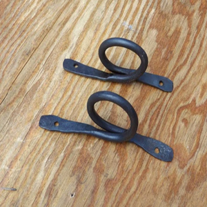 ตะขอแขวนผนังเหล็กหล่อขนาดเล็กแบบตะขอเดี่ยว ตีขึ้นรูปด้วยมือ - Product Image 4