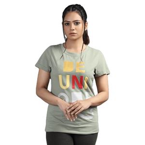 Camisetas de Mujer al por Mayor, Estilo Urbano, Ajustadas, Transpirables, de Secado Rápido, Ecológicas, con Etiqueta Personalizada, Bordado e Impresión - Product Image 1