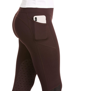 High Quality 4-way Stretch Horse Riding Breeches Leggings Tights Equestrian Wear Pants on Technical Fabric with Soft Feel - Product Image 3
