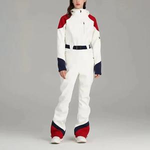 Traje de Esquí Profesional de una Pieza para Mujer, Impermeable, Transpirable, Mono de Snowboard, Cortavientos, Térmico, Ropa Deportiva de Invierno para Exteriores - Product Image 2