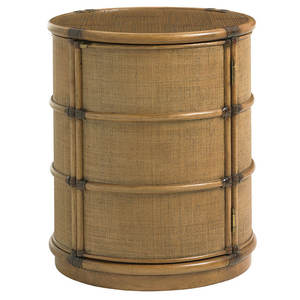 Twin Palms Cassada Drum Table Mobiliario elegante para el salón - Product Image 4